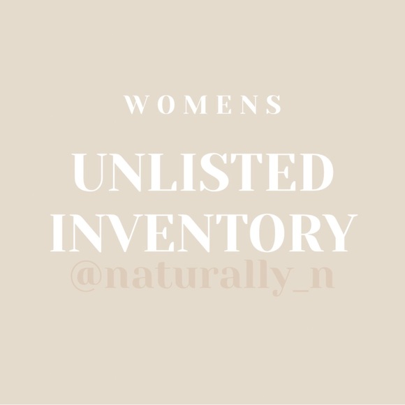 UNLISTED INVENTORY - NWT - Picture 1 of 2